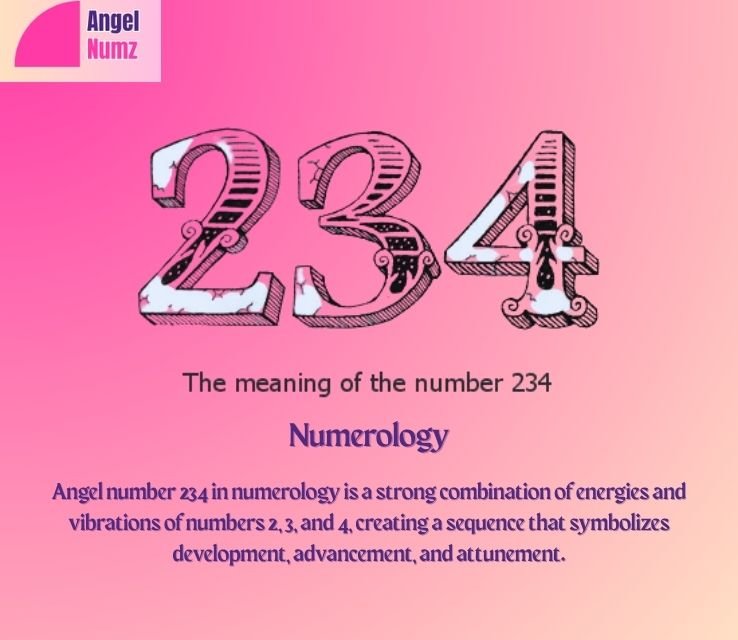 234 Angel Number and Numerology