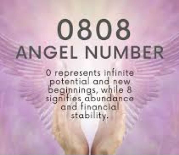 What Does Angel Number 0808 Mean?