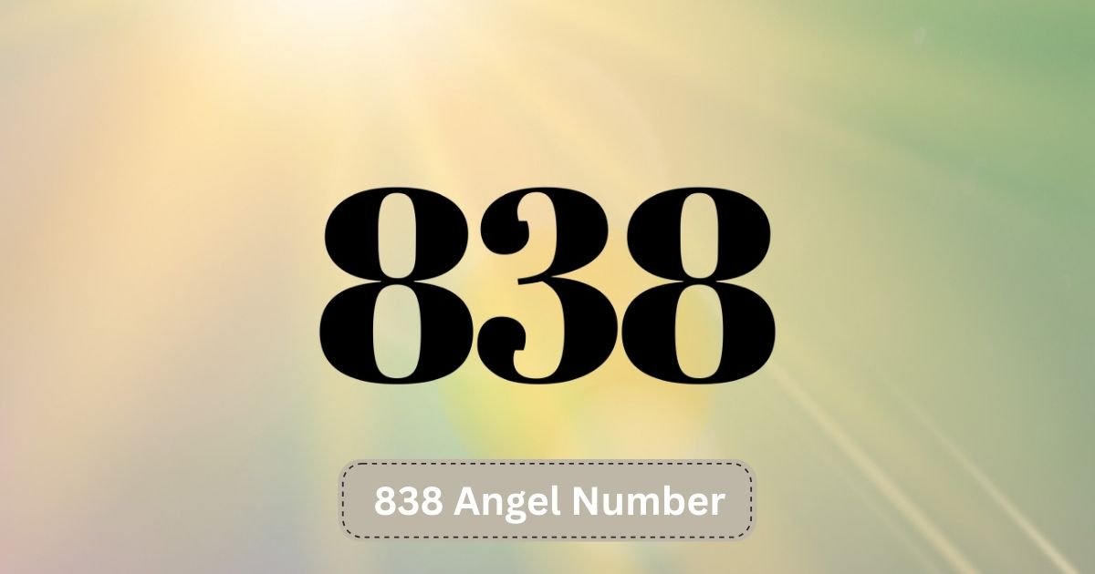 838 Angel Number