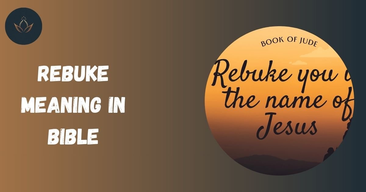 Rebuke Meaning in Bible