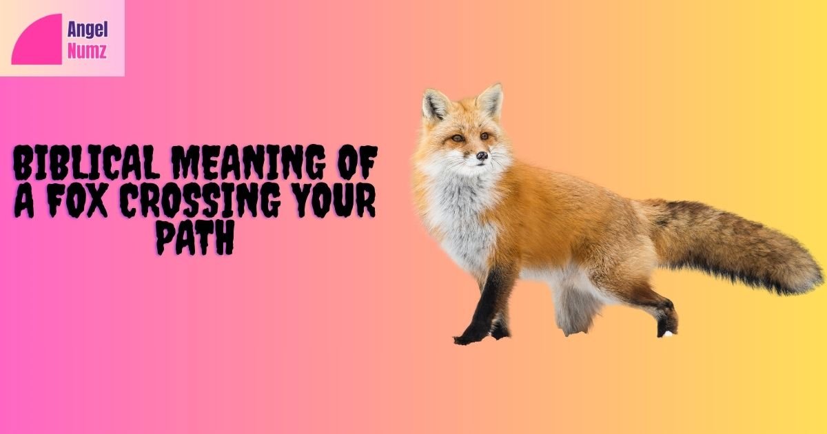 Biblical Meaning of a Fox Crossing Your Path