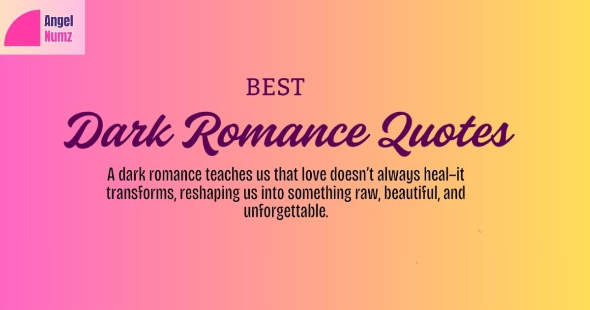 Dark Romance Quotes