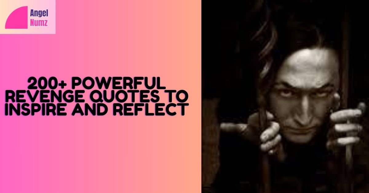 Revenge Quotes