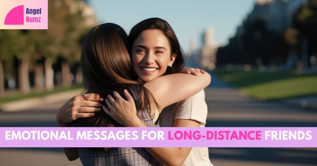 Emotional Messages for Long-Distance Friends