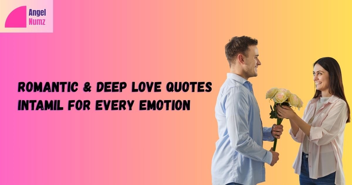 Love Quotes In Tamil
