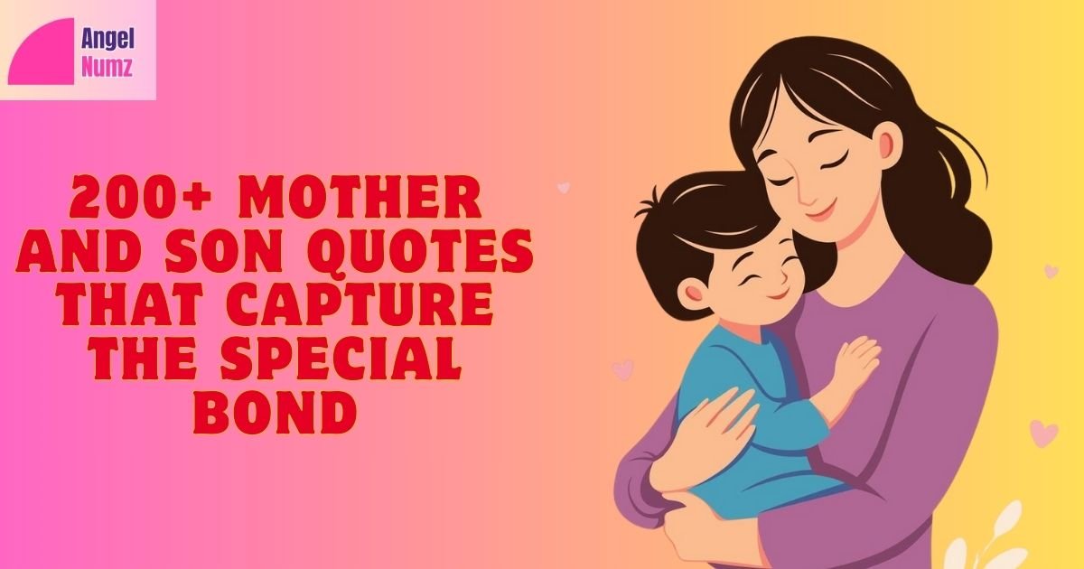 Mother And Son Quotes