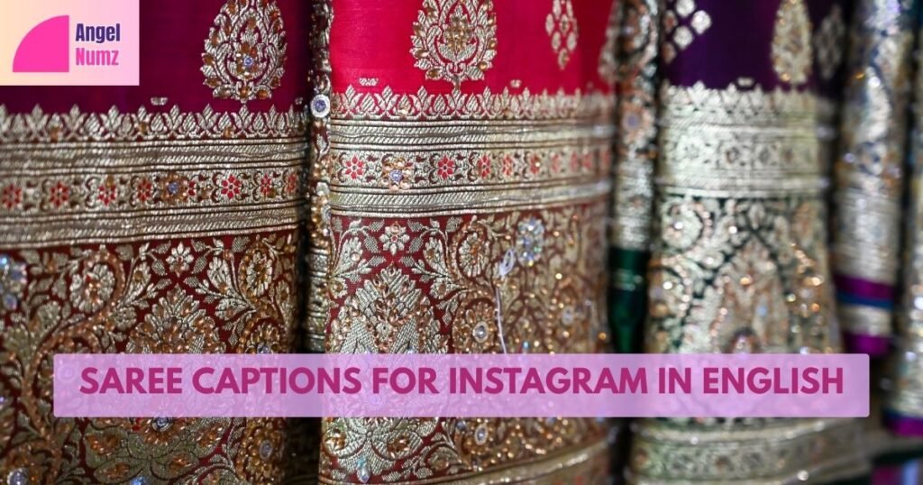 Saree Captions For Instagram In English