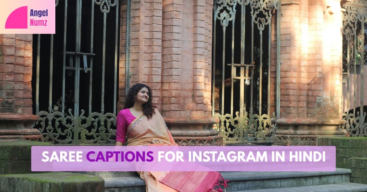 Saree Captions For Instagram In Hindi